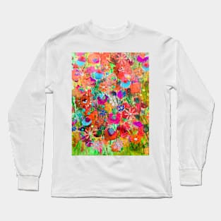 Wild-Flower Meadow Long Sleeve T-Shirt